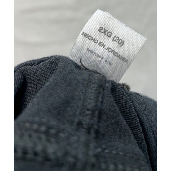 Womens Black Stretch Slim Fit Pants Size 20 Time And Tru Cotton Polyester Blend - Picture 5 of 5
